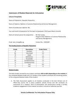 DCRSM Course Structure