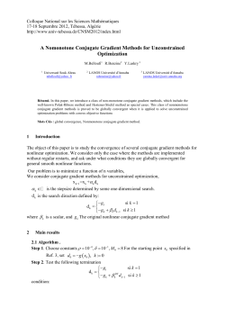 2.2 Convergence Analysis - Université de Souk Ahras