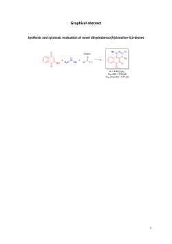 Synthesis and cytotoxic evaluation of novel dihydrobenzo[h]