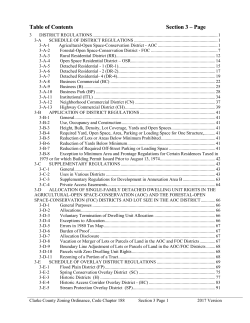 Clarke County Zoning