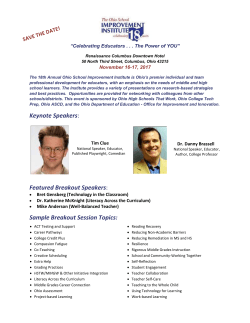 OSII Registration - High Schools That Work Ohio