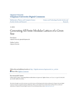 Generating All Finite Modular Lattices of a Given Size