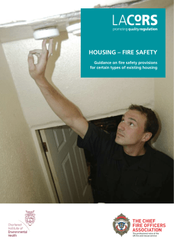 housing &ndash; fire safety - The Chartered Institute of Environmental Health
