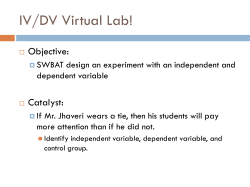 IV/DV Virtual Lab! - JhaveriChemBioWiki