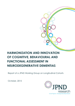 harmonization and innovation of cognitive, behavioural and