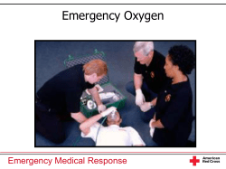 Chapter 12 Emergency Oxygen