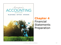 Accounting and the Business Environment