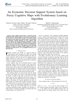 An Economic Decision Support System based on Fuzzy