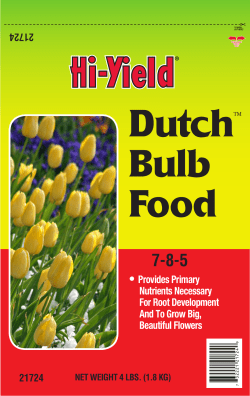 Provides Primary Nutrients Necessary For Root - ferti-lome