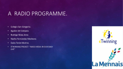 A Radio programme
