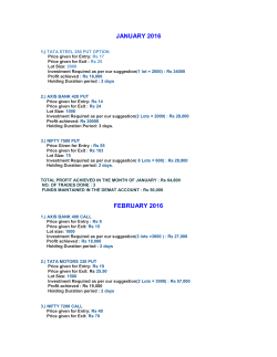 january 2016