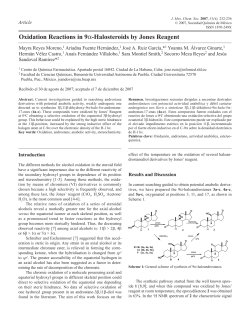 Oxidation Reactions in 9a-Halosteroids by Jones