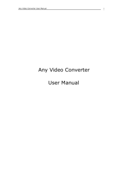 Any Video Converter