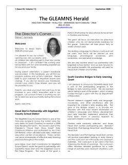 The GLEAMNS Herald - GLEAMNS Human Resources Commission