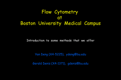 Purpose of the fluidics system