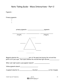 Note-Taking Guide &ndash; Wave Interactions &ndash; Part 2