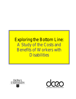 Exploring the Bottom Line: A Study of the Costs and Benefits of