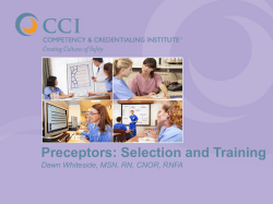 ANA Standards of Professional Performance