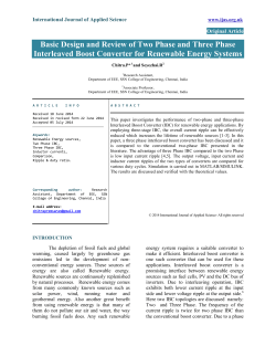 Basic Design and Review of Two Phase and Three