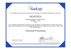 REVETECH Chemical Processing