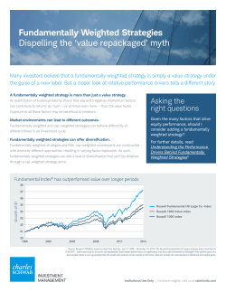 Fundamentally Weighted Strategies Dispelling