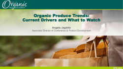 Organic Produce Trends Breakout Session