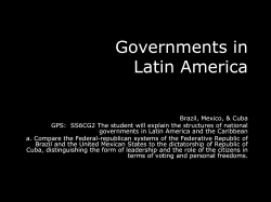 National Governments in Latin America