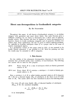 Direct sum decompositions in Grothendieck categories