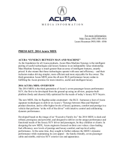 2014 acura mdx: powertrain