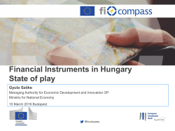 Financial instruments in Hungary - State of play - fi