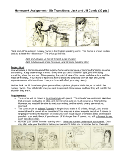Jack and Jill Comic