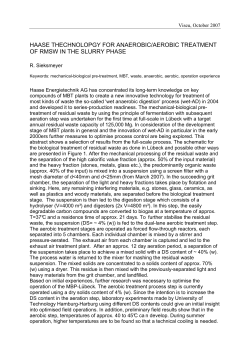 haase thechnolopgy for anaerobic/aerobic treatment of rmsw in the