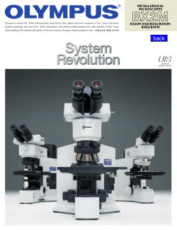metallurgical microscopes bx41m