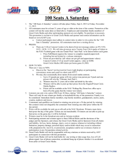 Official Rules - Great Circle Media
