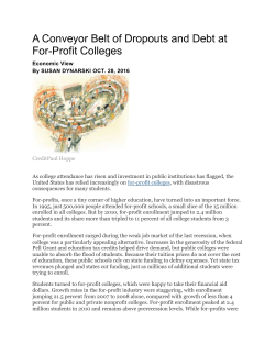 ICE - NY Times Article A Conveyor Belt of Dropouts