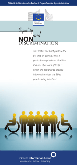 Equality - Citizens Information Board