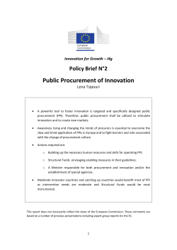 Public Procurement - European Commission