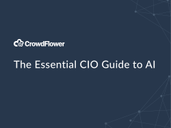 The Essential CIO Guide to AI