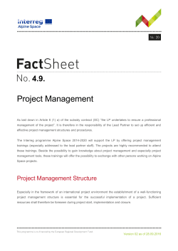 Project Management