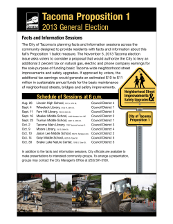 Tacoma Proposition 1