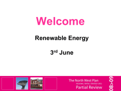 NWPPR Renewable Energy Workshop Presentation