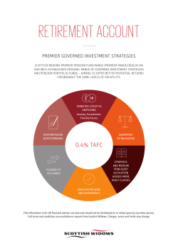 Sales Aid - Scottish Widows