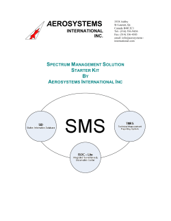 Spectrum Management Solution - Starter Kit Short