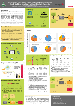 The students acceptance of learning