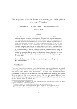 the case of Mexico - Bank for International Settlements