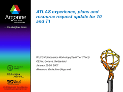 ATLAS_Experience_and_Plans