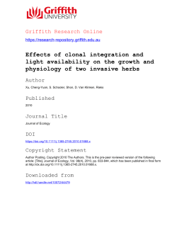 Material and methods - Griffith Research Online