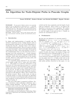 An Algorithm for Node-Disjoint Paths in Pancake Graphs
