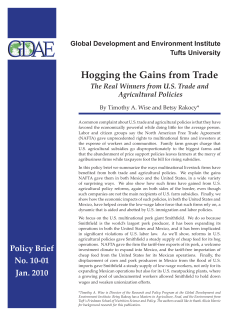 Hogging the Gains from Trade