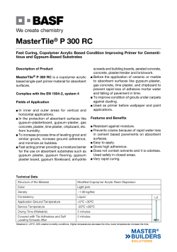 MasterTile&reg; P 300 RC